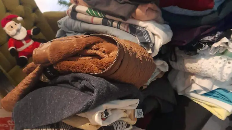 En esta temporada de frío también se entregaron cobijas.